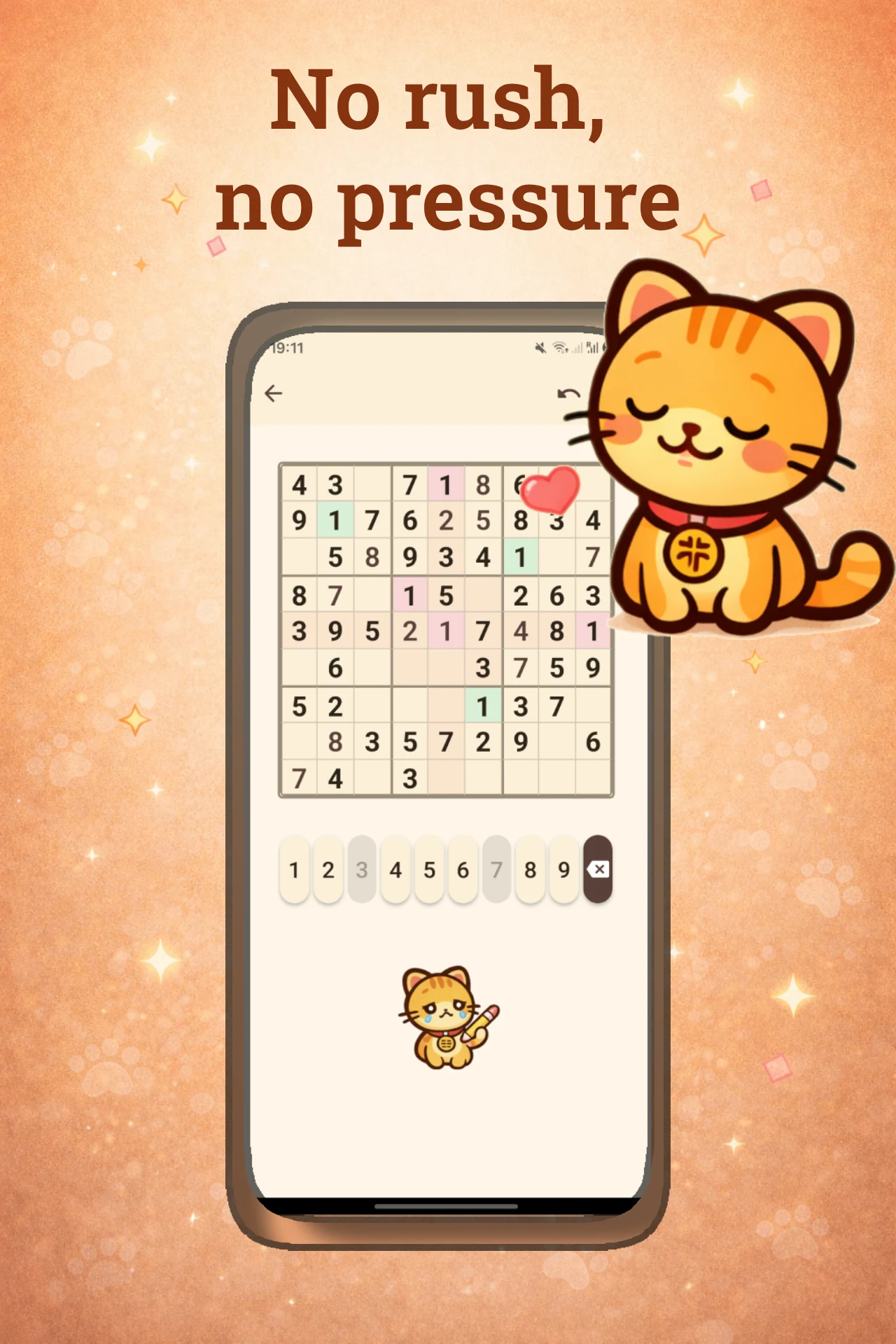 Catudoku: Cat Sudoku Puzzle screenshot