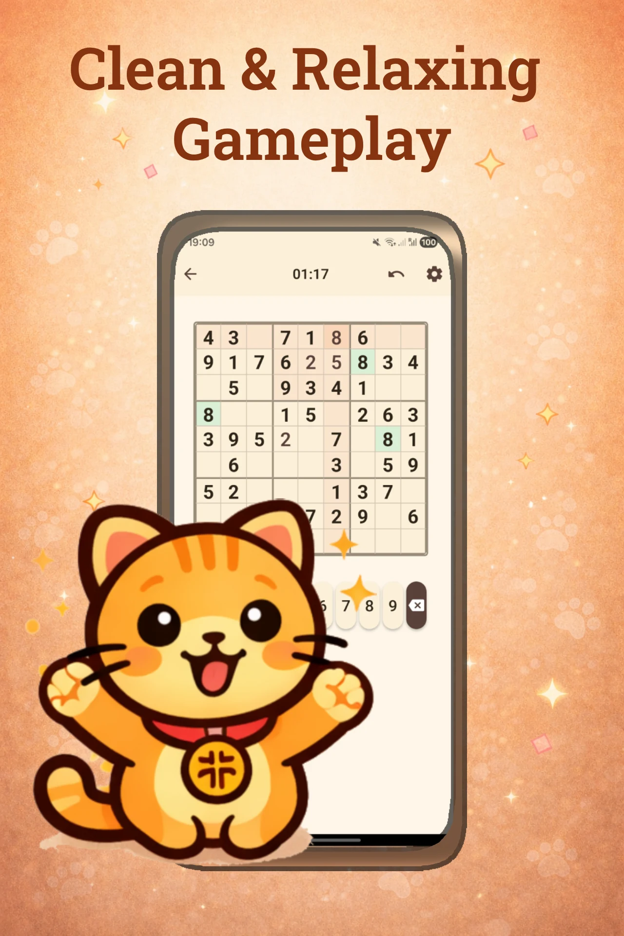 Catudoku: Cat Sudoku Puzzle screenshot