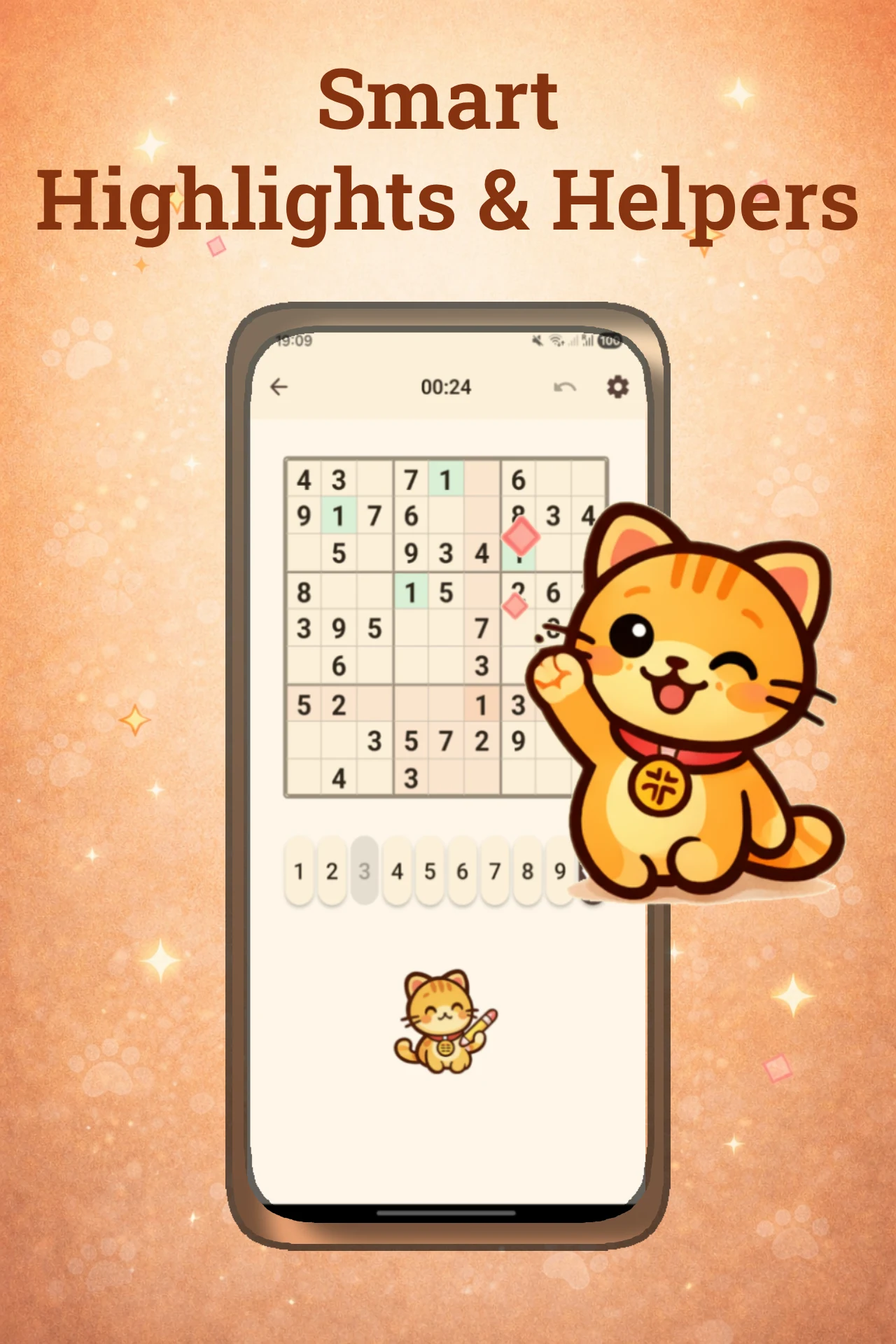 Catudoku: Cat Sudoku Puzzle screenshot